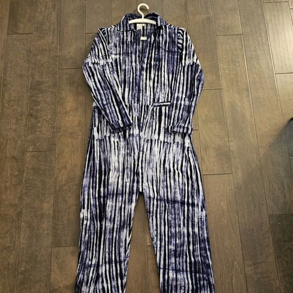 Osei-Duro Fuga Jumpsuit. 100% Cotton Hand Dyed, Batiked. - Picture 8 of 8